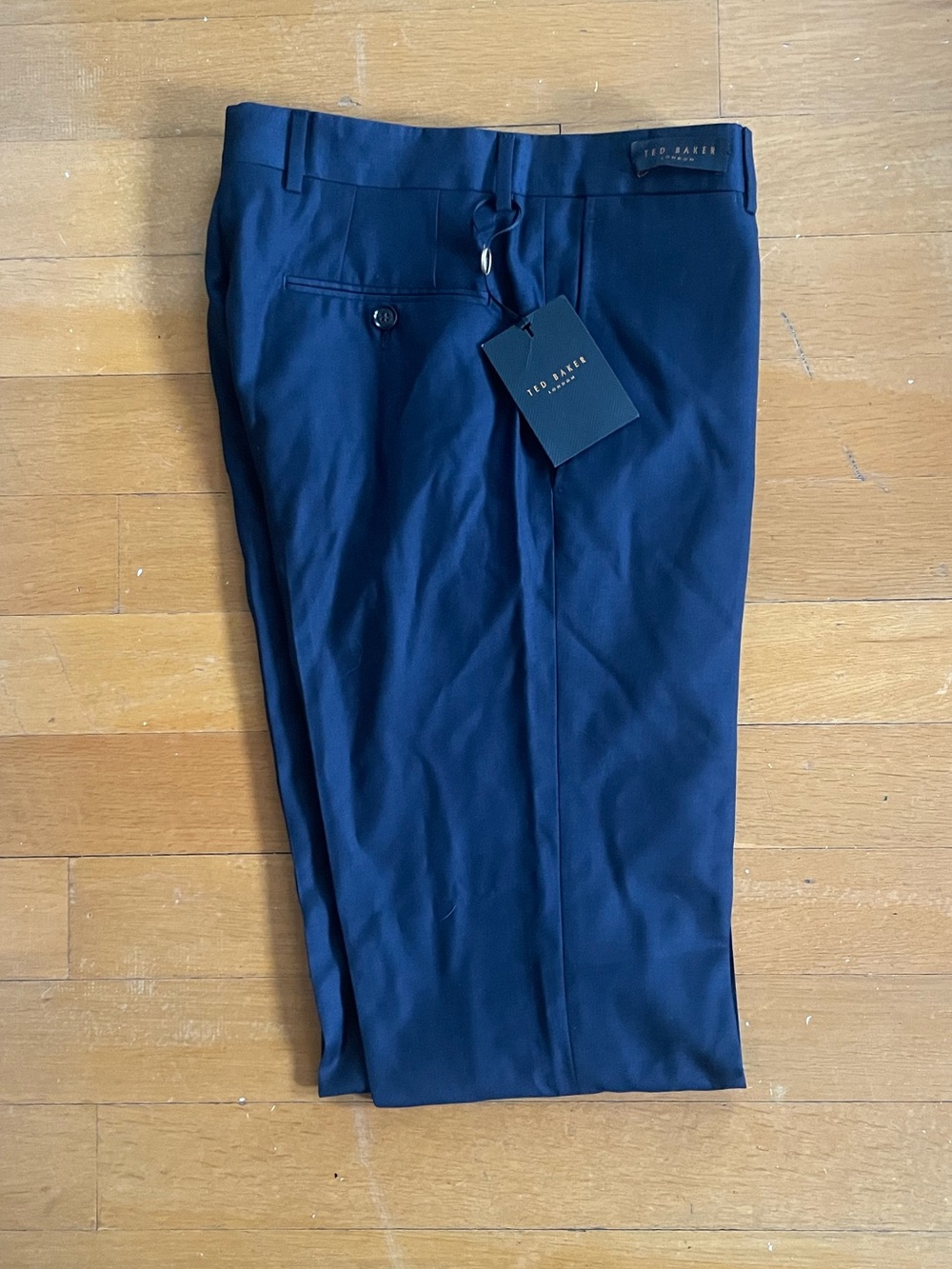 NWT Ted Baker Dress Pants Navy Sz 30
